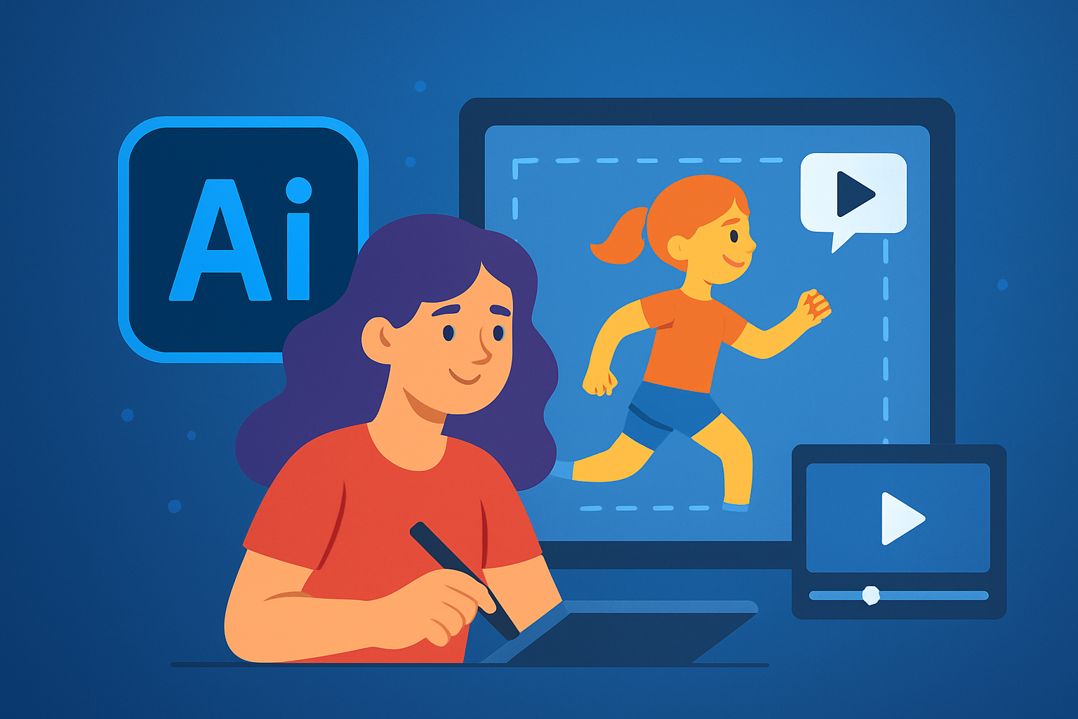 آموزش طراحی انیمیشن با AI